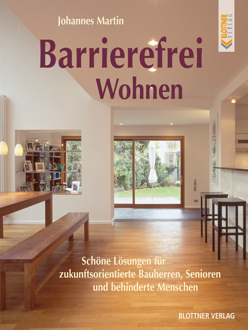 Title details for Barrierefrei Wohnen by Johannes Martin - Available